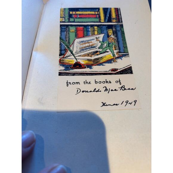 VTG 1947 Book "Bright Paths to Adventure" by Gordon Sinclair, HC, DJ - Picture 6 of 6